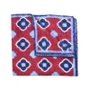 Fefe Napoli Ties & Bow Ties-Fefè Napoli - Bordeaux Flowers Silk Vernissage Pocket Square - Pocket-Square - Handmade in Italy - Luxury Exclusive Collection - Avvenice