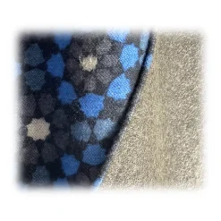 Fefe Napoli Scarves-Fefè Napoli - Double Scarf Wallpaper Mosaic - Scarves and Foulards - Handmade in Italy - Luxury Exclusive Collection - Avvenice