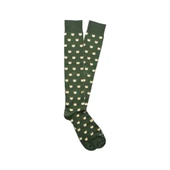 Fefe Napoli Other Accessories-Fefè Napoli - Green Owls Scaramantia Men's Socks - Socks - Handmade in Italy - Luxury Exclusive Collection - Avvenice