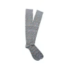 Fefe Napoli Other Accessories-Fefè Napoli - Grey Ace Of Sticks Scaramantia Men's Socks - Socks - Handmade in Italy - Luxury Exclusive Collection - Avvenice