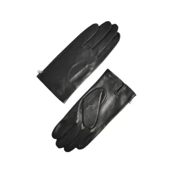Fefe Napoli Other Accessories-Fefè Napoli - Men's Black Leather Gloves - Gloves - Handmade in Italy - Luxury Exclusive Collection - Avvenice