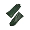 Fefe Napoli Other Accessories-Fefè Napoli - Olive Green Leather Woman Gloves - Gloves - Handmade in Italy - Luxury Exclusive Collection - Avvenice