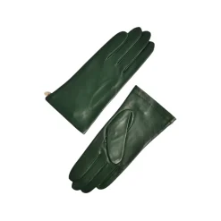 Fefe Napoli Other Accessories-Fefè Napoli - Olive Green Leather Woman Gloves - Gloves - Handmade in Italy - Luxury Exclusive Collection - Avvenice