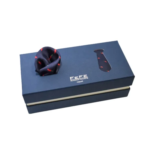 Fefe Napoli Scarves-Fefè Napoli - Peppers Gift Box - Gift Box - Handmade in Italy - Luxury Exclusive Collection - Avvenice
