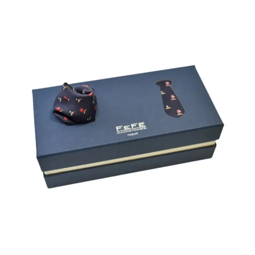 Fefe Napoli Scarves-Fefè Napoli - Vesuvius Gift Box - Gift Box - Handmade in Italy - Luxury Exclusive Collection - Avvenice