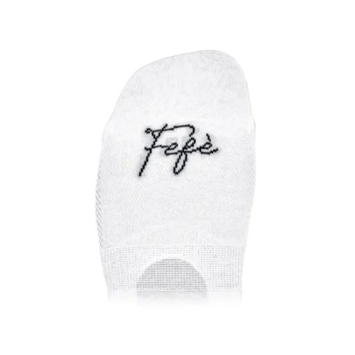 Fefe Napoli Other Accessories-Fefè Napoli - White Be Happy Men's Peds - Socks - Handmade in Italy - Luxury Exclusive Collection - Avvenice