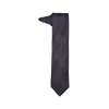 Fefe Napoli Ties & Bow Ties-Fefè Napoli - White Pois Black Gentleman Silk Tie - Ties - Handmade in Italy - Luxury Exclusive Collection - Avvenice