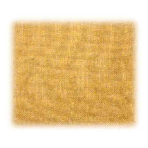 Fefe Napoli Scarves-Fefè Napoli - Yellow Cashmere Elegance Scarf - Scarves and Foulards - Handmade in Italy - Luxury Exclusive Collection - Avvenice