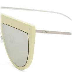 Fendi Sunglasses & Eyewear-- DeFender - Aviator Sunglasses - Yellow - Sunglasses - Eyewear - Avvenice