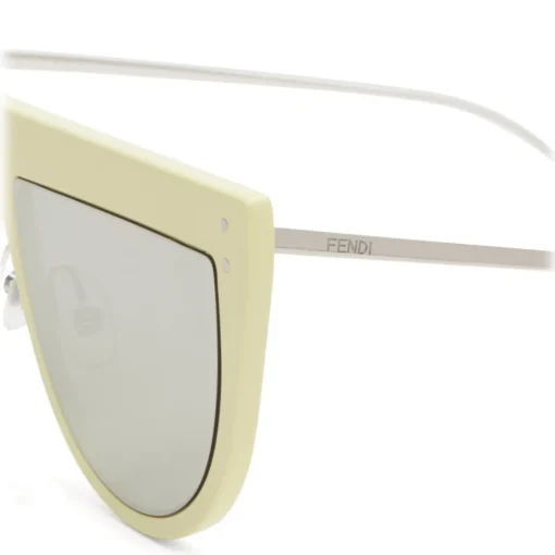 Fendi Sunglasses & Eyewear-- DeFender - Aviator Sunglasses - Yellow - Sunglasses - Eyewear - Avvenice
