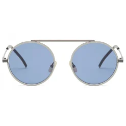 Fendi Sunglasses & Eyewear-- Everyday - Ruthenium Rounded Sunglasses - Sunglasses - Eyewear - Avvenice