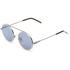 Fendi Sunglasses & Eyewear-- Everyday - Ruthenium Rounded Sunglasses - Sunglasses - Eyewear - Avvenice