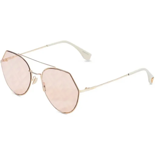 Fendi Sunglasses & Eyewear-- Eyeline - Aviator Sunglasses - Peach - Sunglasses - Eyewear - Avvenice