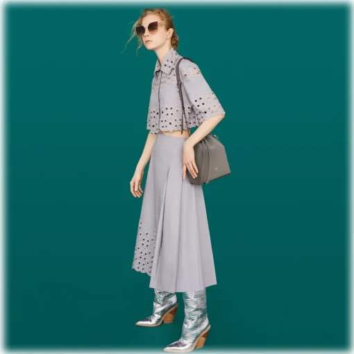 Fendi Sunglasses & Eyewear-- F is - Cat Eye Sunglasses - Gold - Sunglasses - Eyewear - Avvenice
