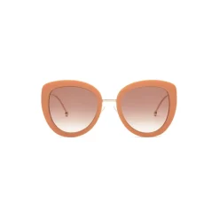 Fendi Sunglasses & Eyewear-- F is - Round Sunglasses - Orange - Sunglasses - Eyewear - Avvenice