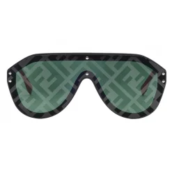 Fendi Sunglasses & Eyewear-- Fabulous - Black Mask Oversize Sunglasses - Sunglasses - Eyewear - Avvenice