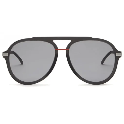 Fendi Sunglasses & Eyewear-- Fantastic - Satin Black Aviator Oversize Sunglasses - Sunglasses - Eyewear - Avvenice
