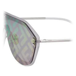 Fendi Sunglasses & Eyewear-- Fabulous - Shield Sunglasses - White Grey - Sunglasses - Eyewear - Avvenice