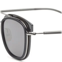 Fendi Sunglasses & Eyewear-- Glass - Square Sunglasses - Grey Dark Ruthenium - Sunglasses - Eyewear - Avvenice