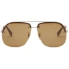 Fendi Sunglasses & Eyewear-- Pack - Pilot Sunglasses - Brown - Sunglasses - Eyewear - Avvenice