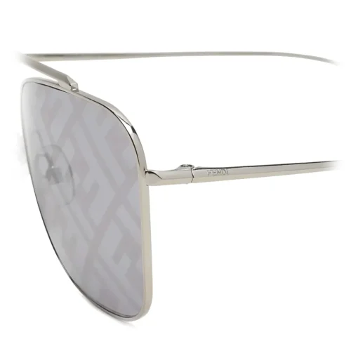 Fendi Sunglasses & Eyewear-- FF Family - Square Caravan Sunglasses - Gold Gray - Sunglasses - Eyewear - Avvenice