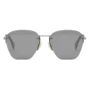 Fendi Sunglasses & Eyewear-- FF- Rimless Sunglasses - Ruthenium Black - Sunglasses - Eyewear - Avvenice