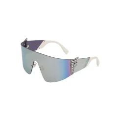 Fendi Sunglasses & Eyewear-- Ffreedom - Mask Sunglasses - Gray - Sunglasses - Eyewear - Avvenice