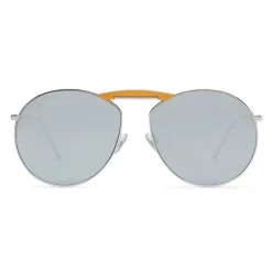 Fendi Sunglasses & Eyewear-- Gentle Monster - Round Sunglasses - Palladium - Sunglasses - Eyewear - Avvenice