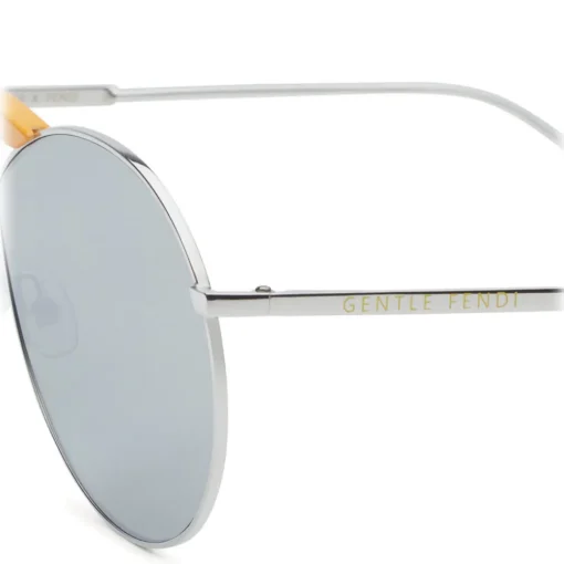 Fendi Sunglasses & Eyewear-- Gentle Monster - Round Sunglasses - Palladium - Sunglasses - Eyewear - Avvenice