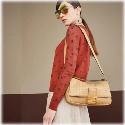 Fendi Sunglasses & Eyewear-- Karligraphy - Butterfly Sunglasses - Gold Blue Green - Sunglasses - Eyewear - Avvenice