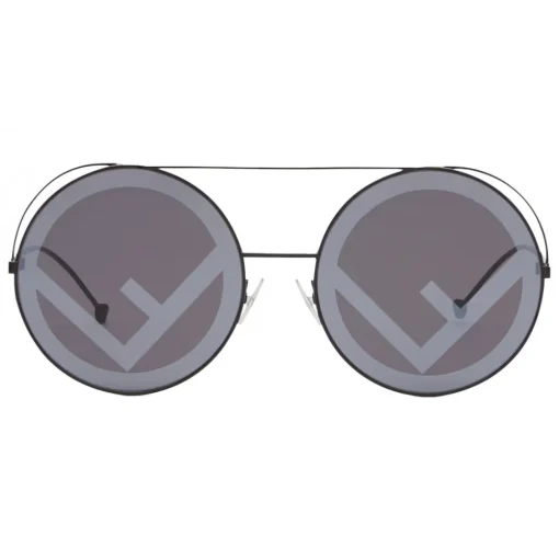 Fendi Sunglasses & Eyewear-- Run Away - Black Oversize Sunglasses - Fashion Week 17 - Sunglasses - Eyewear - Avvenice
