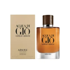Giorgio Armani Beauty Fragrances-Giorgio Armani - Acqua di Gio' Absolu - Elegant and Sensual Male Perfume - Luxury Fragrances - 200 ml - Avvenice
