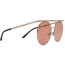 Giorgio Armani Sunglasses & Eyewear-- Catwalk - Catwalk Sunglasses with Floral Lenses - Gold Rose - Sunglasses - Eyewear - Avvenice