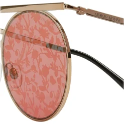 Giorgio Armani Sunglasses & Eyewear-- Catwalk - Catwalk Sunglasses with Floral Lenses - Gold Rose - Sunglasses - Eyewear - Avvenice