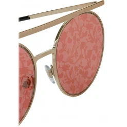 Giorgio Armani Sunglasses & Eyewear-- Catwalk - Catwalk Sunglasses with Floral Lenses - Gold Rose - Sunglasses - Eyewear - Avvenice