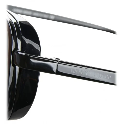 Giorgio Armani Sunglasses & Eyewear-- Catwalk - Catwalk Sunglasses with Folding Rods - Black - Sunglasses - Eyewear - Avvenice
