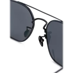Giorgio Armani Sunglasses & Eyewear-- Classic Sunglasses - Titanium Blue - Sunglasses - Eyewear - Avvenice