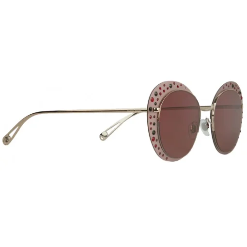 Giorgio Armani Sunglasses & Eyewear-- Crystal Catwalk - Sunglasses with Open Lenses - Ancient Rose - Sunglasses - Eyewear - Avvenice