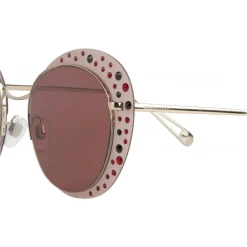 Giorgio Armani Sunglasses & Eyewear-- Crystal Catwalk - Sunglasses with Open Lenses - Ancient Rose - Sunglasses - Eyewear - Avvenice