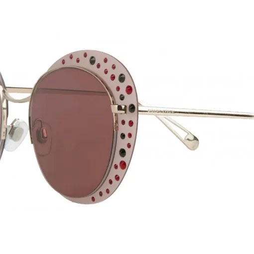 Giorgio Armani Sunglasses & Eyewear-- Crystal Catwalk - Sunglasses with Open Lenses - Ancient Rose - Sunglasses - Eyewear - Avvenice