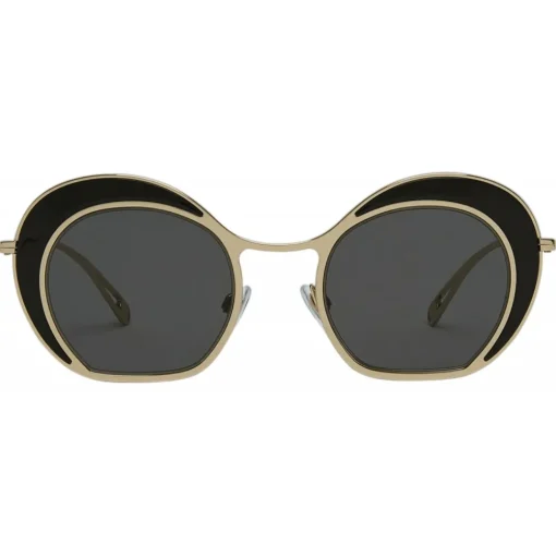 Giorgio Armani Sunglasses & Eyewear-- Double Circle - Sunglasses with Double Circle Frame - Gold - Sunglasses - Eyewear - Avvenice