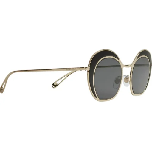 Giorgio Armani Sunglasses & Eyewear-- Double Circle - Sunglasses with Double Circle Frame - Gold - Sunglasses - Eyewear - Avvenice
