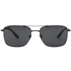Giorgio Armani Sunglasses & Eyewear-- Essential - Sunglasses with Metal Frame - Anthracite - Sunglasses - Eyewear - Avvenice