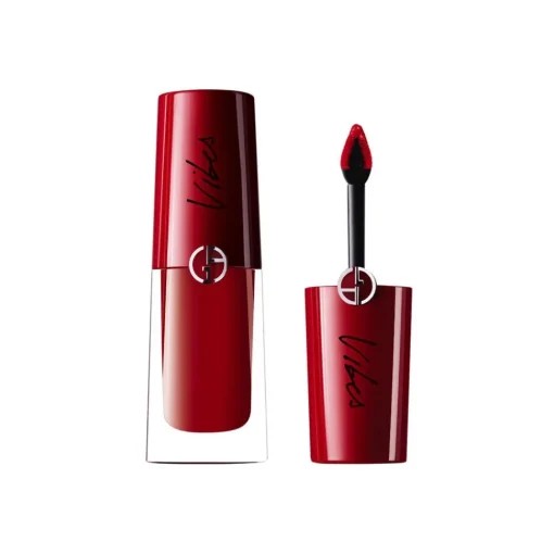 Giorgio Armani Beauty Make Up-Giorgio Armani - Lip Magnet Liquid Lipstick - Long Lasting Matte Liquid Lipstick  in a Sophisticated Range of Reds - Avvenice