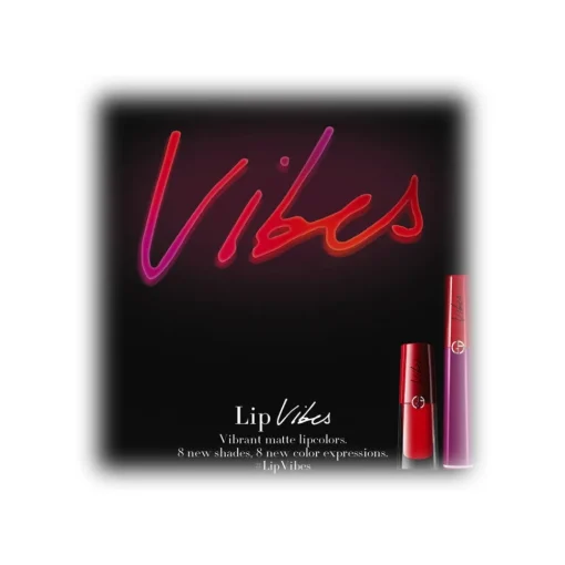 Giorgio Armani Beauty Make Up-Giorgio Armani - Lip Magnet Liquid Lipstick - Long Lasting Matte Liquid Lipstick  in a Sophisticated Range of Reds - Avvenice