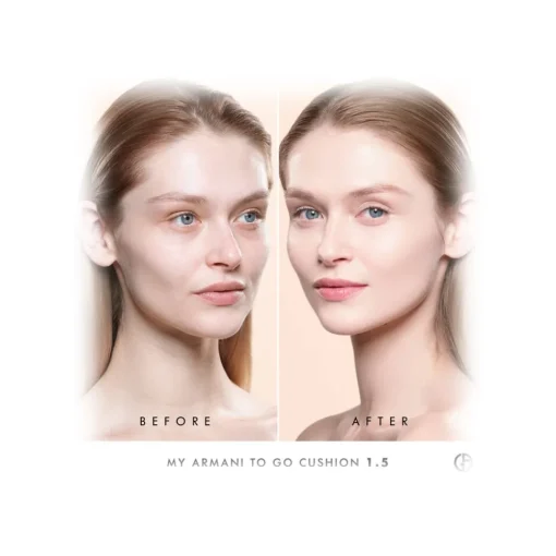 Giorgio Armani Beauty Make Up-Giorgio Armani - My Armani To Go Cushion Foundation with SPF - Natural Effect Foundation for Radiant Skin - Luxury - Avvenice