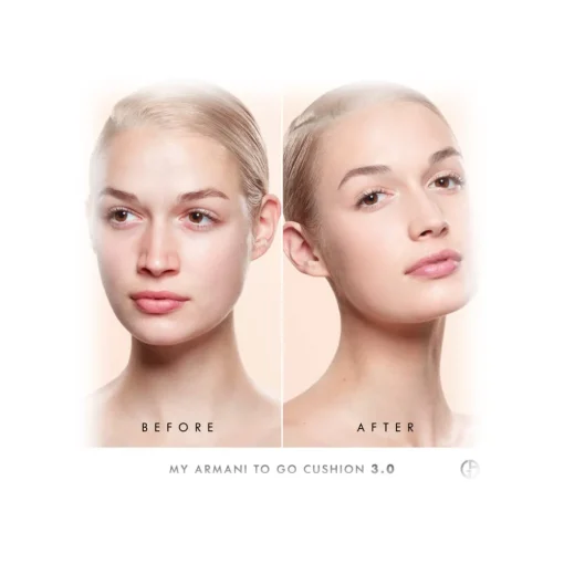 Giorgio Armani Beauty Make Up-Giorgio Armani - My Armani To Go Cushion Foundation with SPF - Natural Effect Foundation for Radiant Skin - Luxury - Avvenice