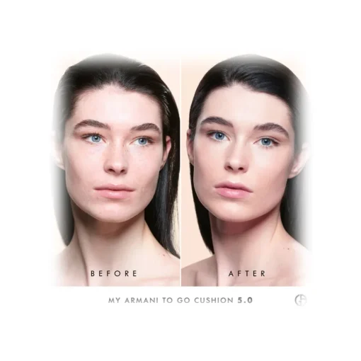 Giorgio Armani Beauty Make Up-Giorgio Armani - My Armani To Go Cushion Foundation with SPF - Natural Effect Foundation for Radiant Skin - Luxury - Avvenice