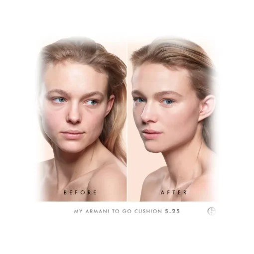 Giorgio Armani Beauty Make Up-Giorgio Armani - My Armani To Go Cushion Foundation with SPF - Natural Effect Foundation for Radiant Skin - Luxury - Avvenice