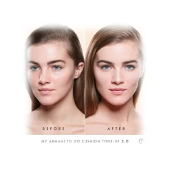 Giorgio Armani Beauty Make Up-Giorgio Armani - My Armani To Go Tone-Up Cushion Dewy foundation - Anti-pollution and Anti-Aging Foundation with Hyaluronic Acid - Avvenice